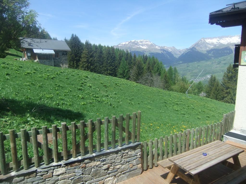 Chalet Les Gentianes ลาปลาญ ภายนอก รูปภาพ